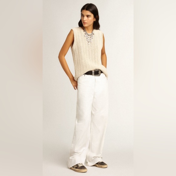 Golden Goose Mid Star Sneaker Black Glitter beige Taupe NIB - Picture 7 of 16